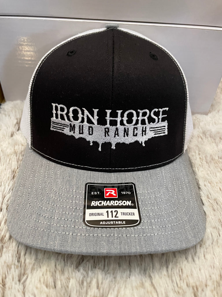 3 color (Grey,White Black) logo hat