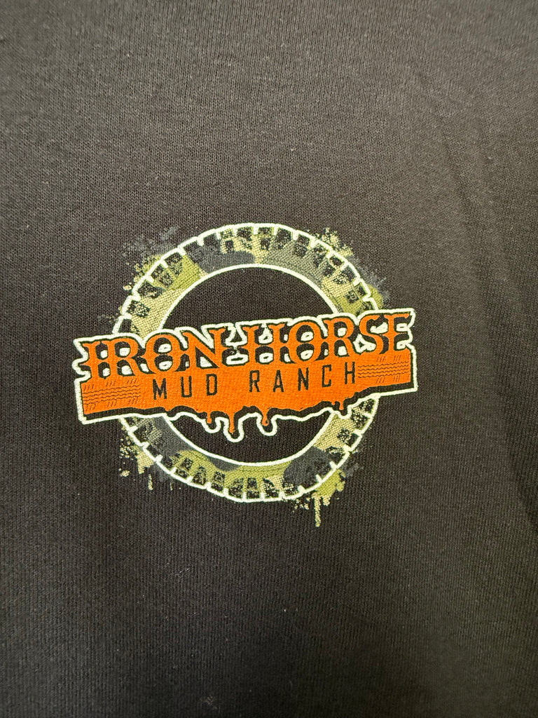 Camo/Orange logo shirt