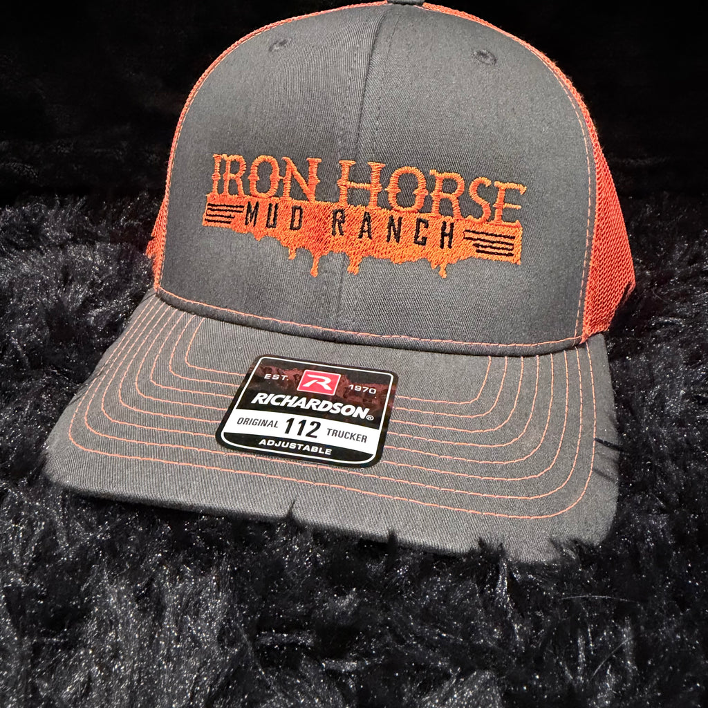 Charcoal Grey & Safety Orange Richardson 112