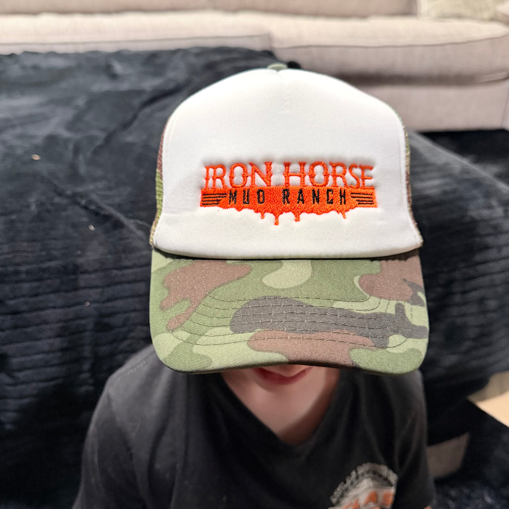 YOUTH Camo Foam Trucker Hat