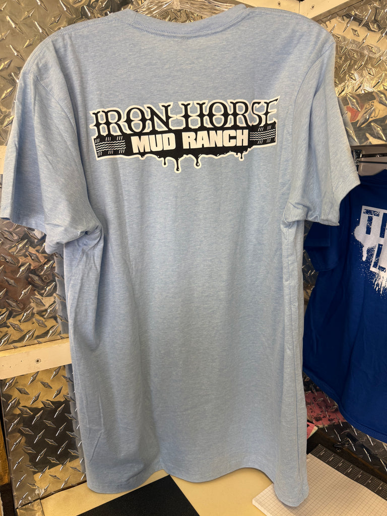 Carolina Heather Blue logo shirt