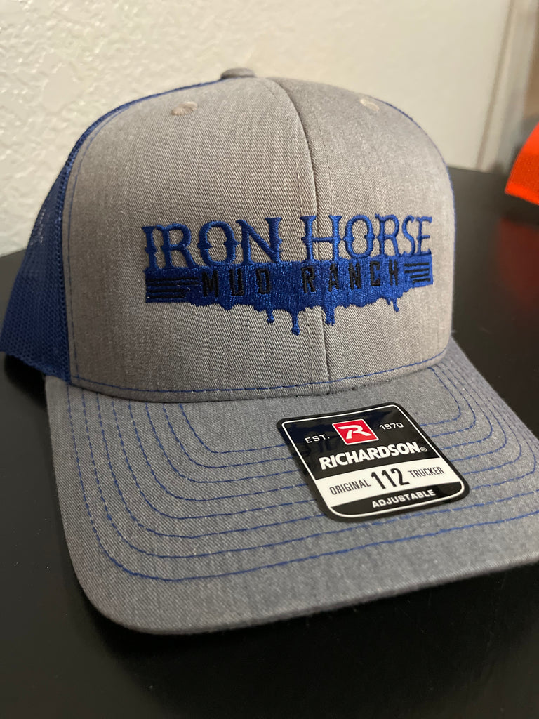 Heather Grey and Blue